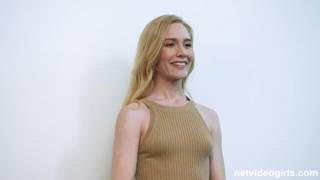 Netvideogirls – Slender blonde cowgirl